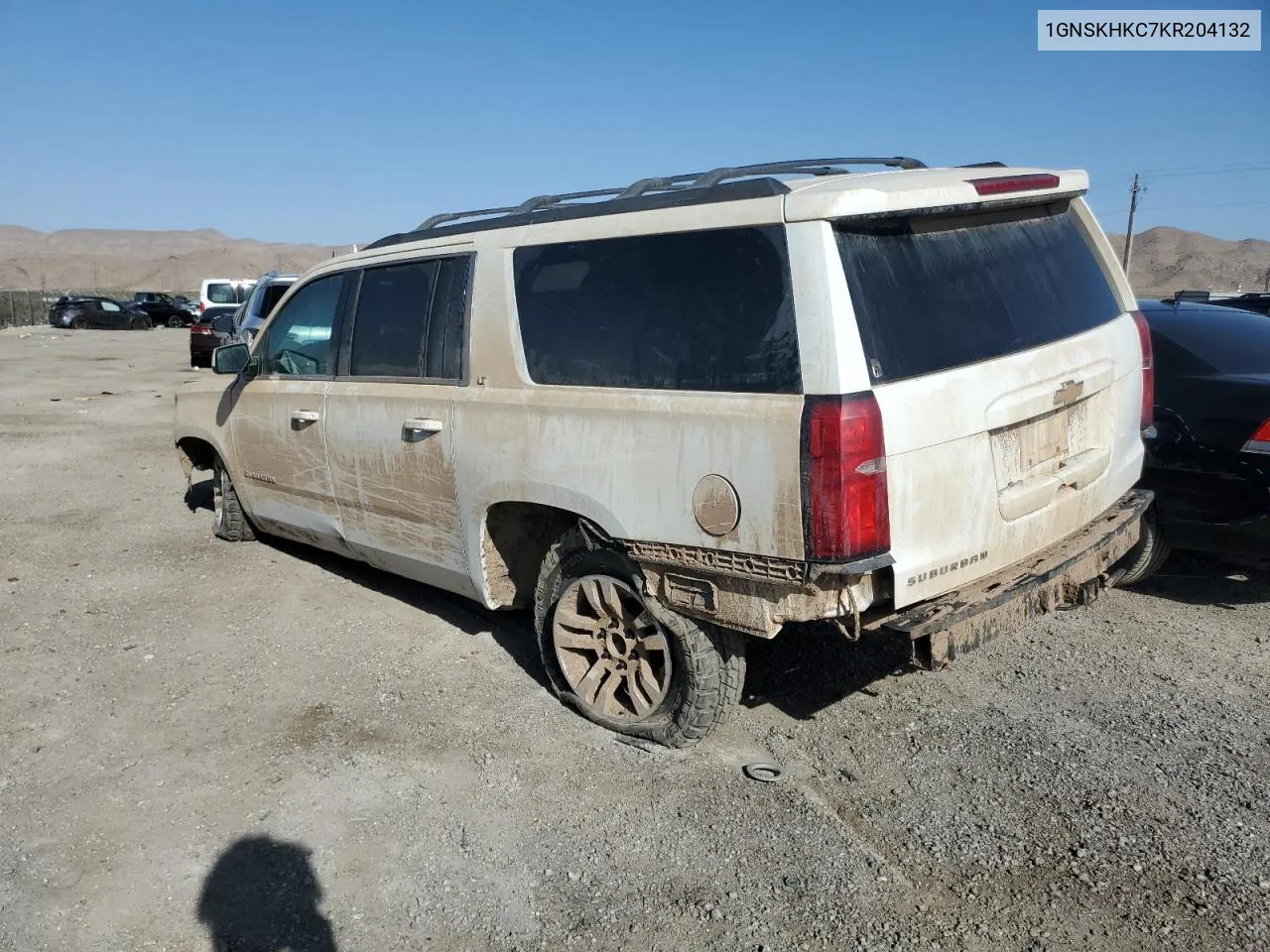 2019 Chevrolet Suburban K1500 Lt VIN: 1GNSKHKC7KR204132 Lot: 52896354