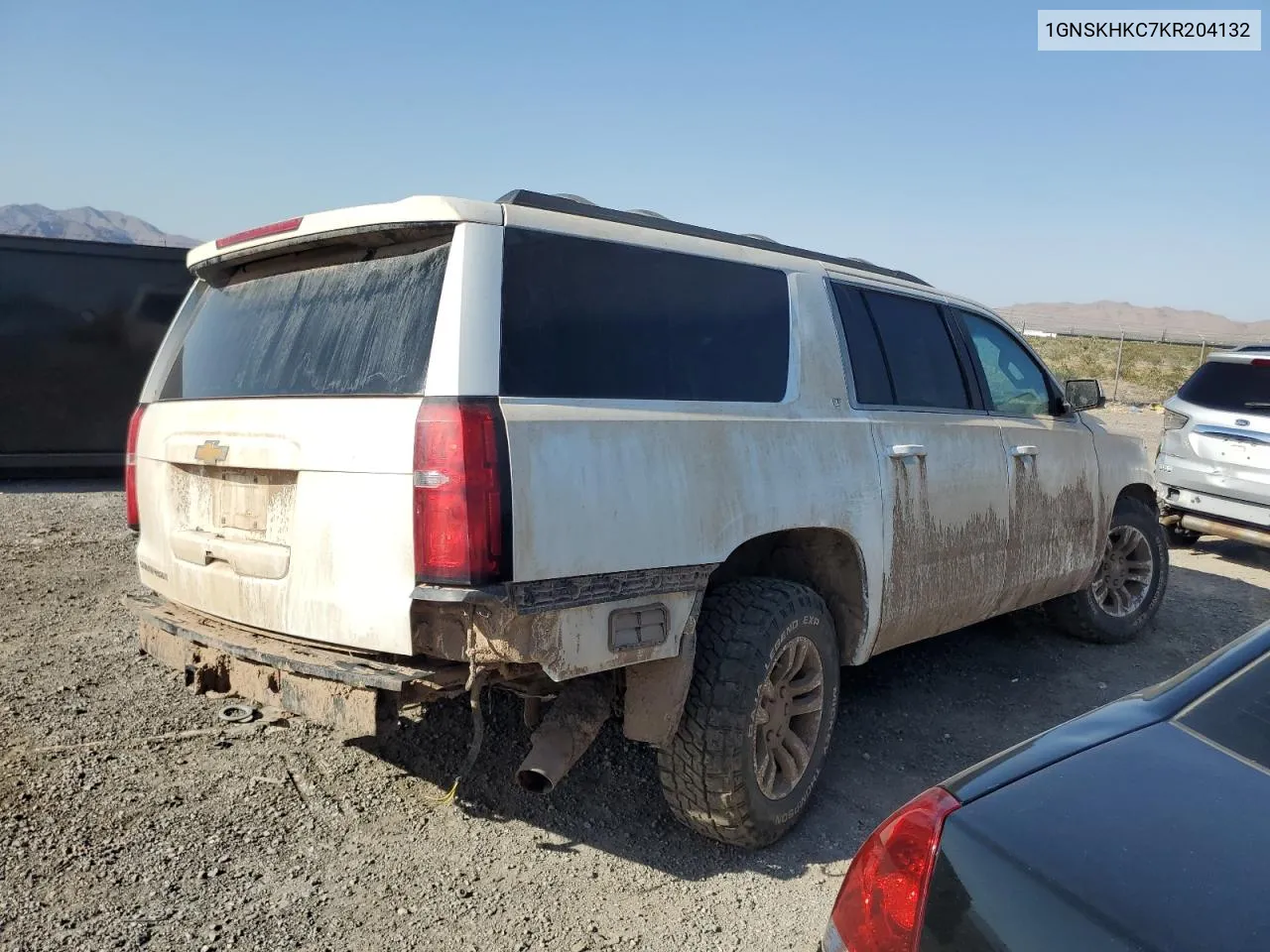 2019 Chevrolet Suburban K1500 Lt VIN: 1GNSKHKC7KR204132 Lot: 52896354