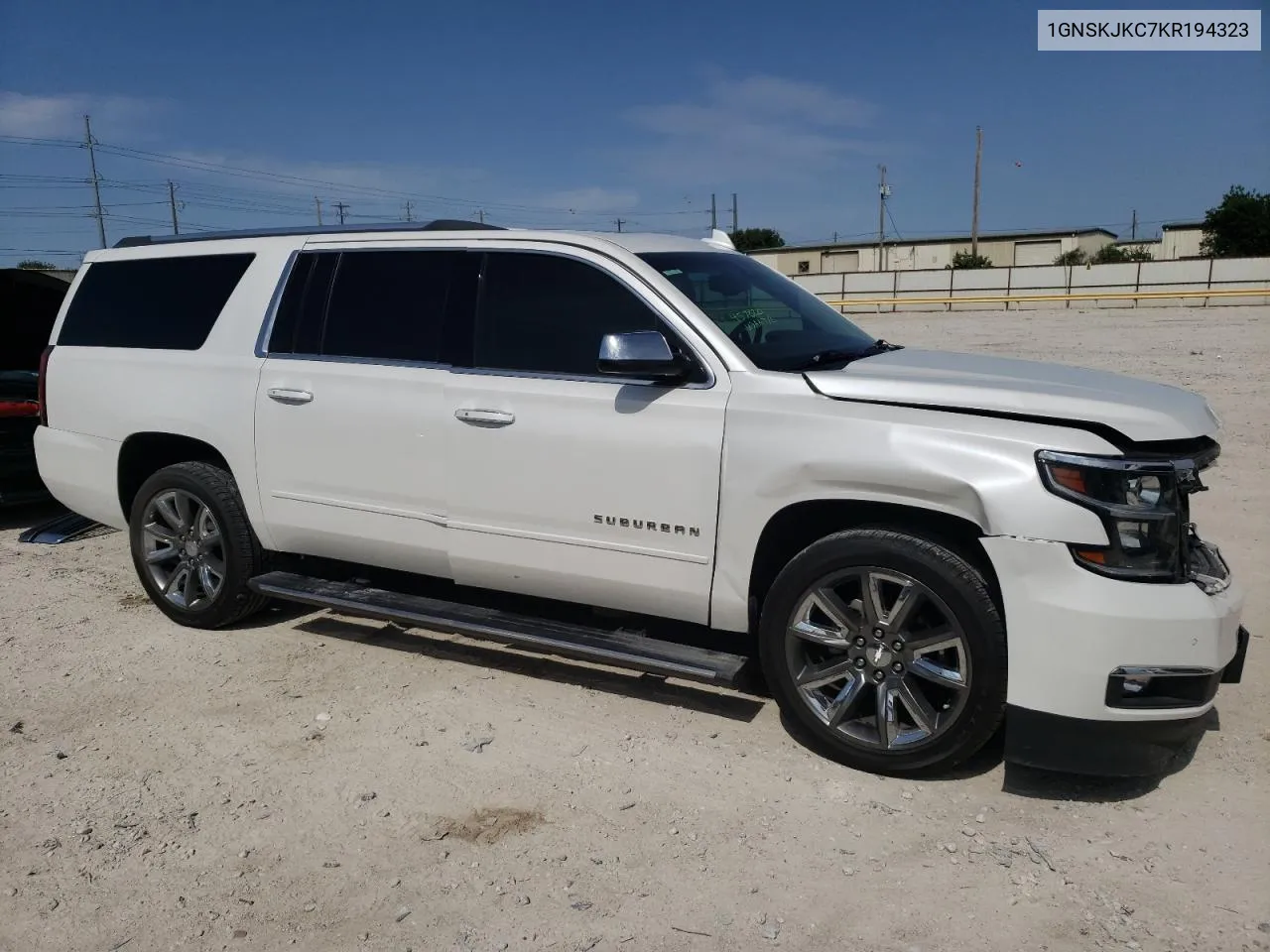 2019 Chevrolet Suburban K1500 Premier VIN: 1GNSKJKC7KR194323 Lot: 54266924