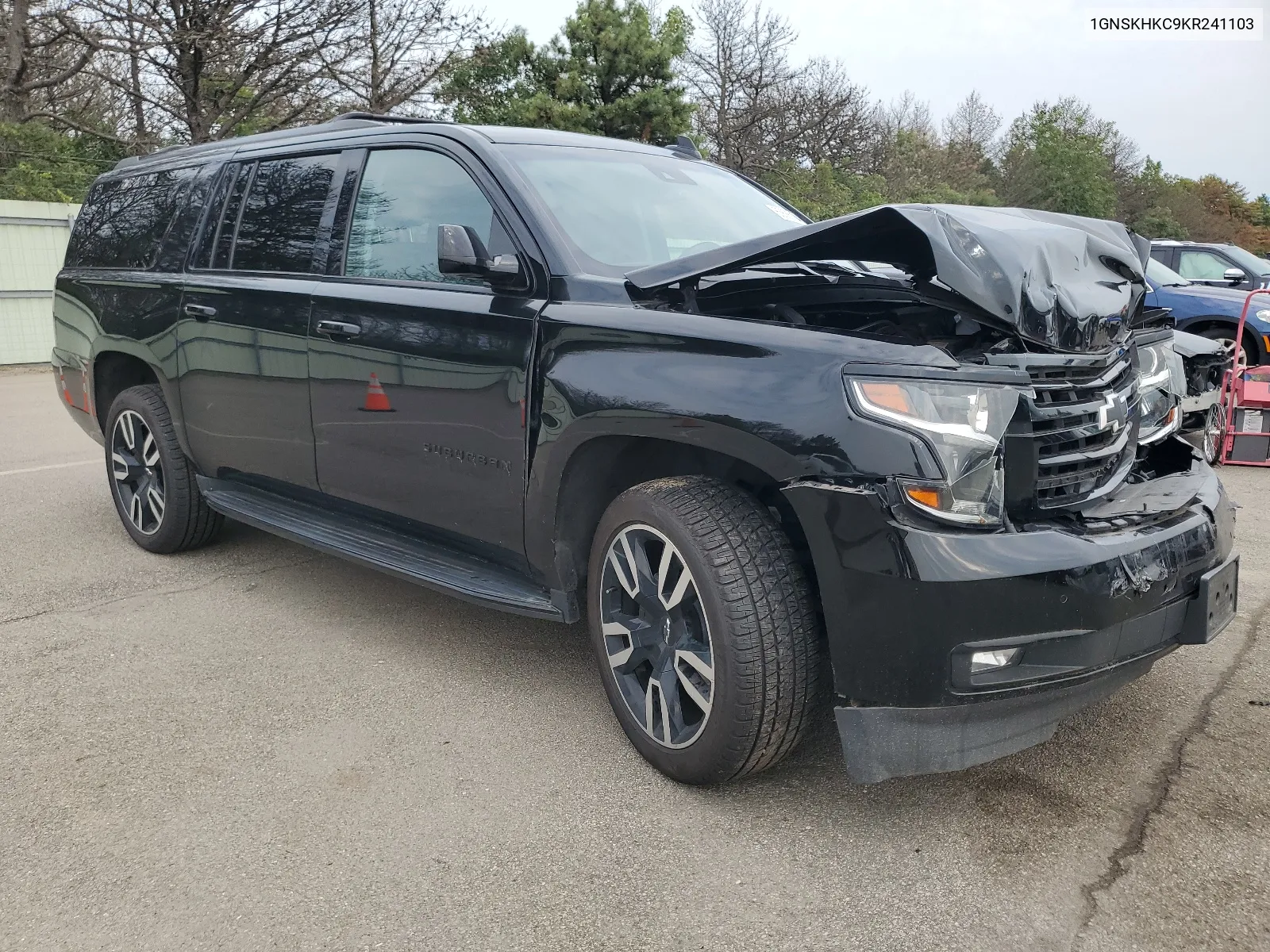 2019 Chevrolet Suburban K1500 Lt VIN: 1GNSKHKC9KR241103 Lot: 63685884