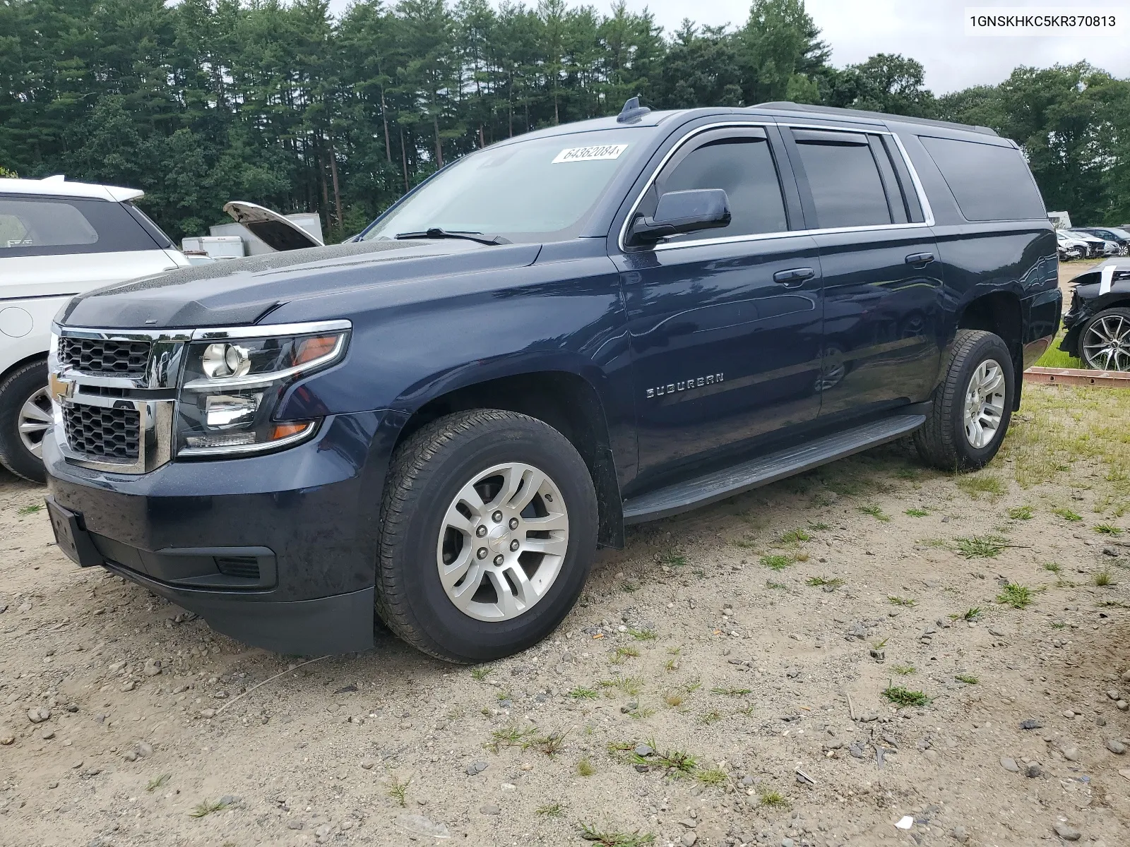 2019 Chevrolet Suburban K1500 Lt VIN: 1GNSKHKC5KR370813 Lot: 64362084