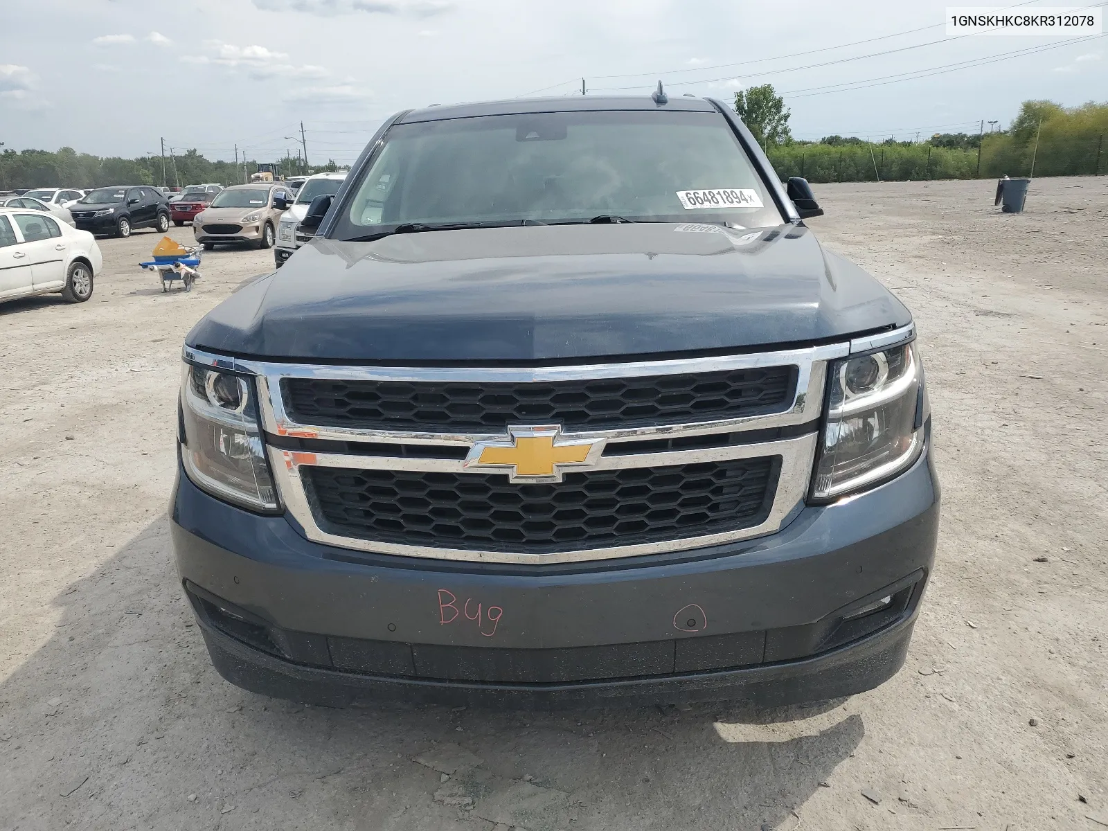 1GNSKHKC8KR312078 2019 Chevrolet Suburban K1500 Lt