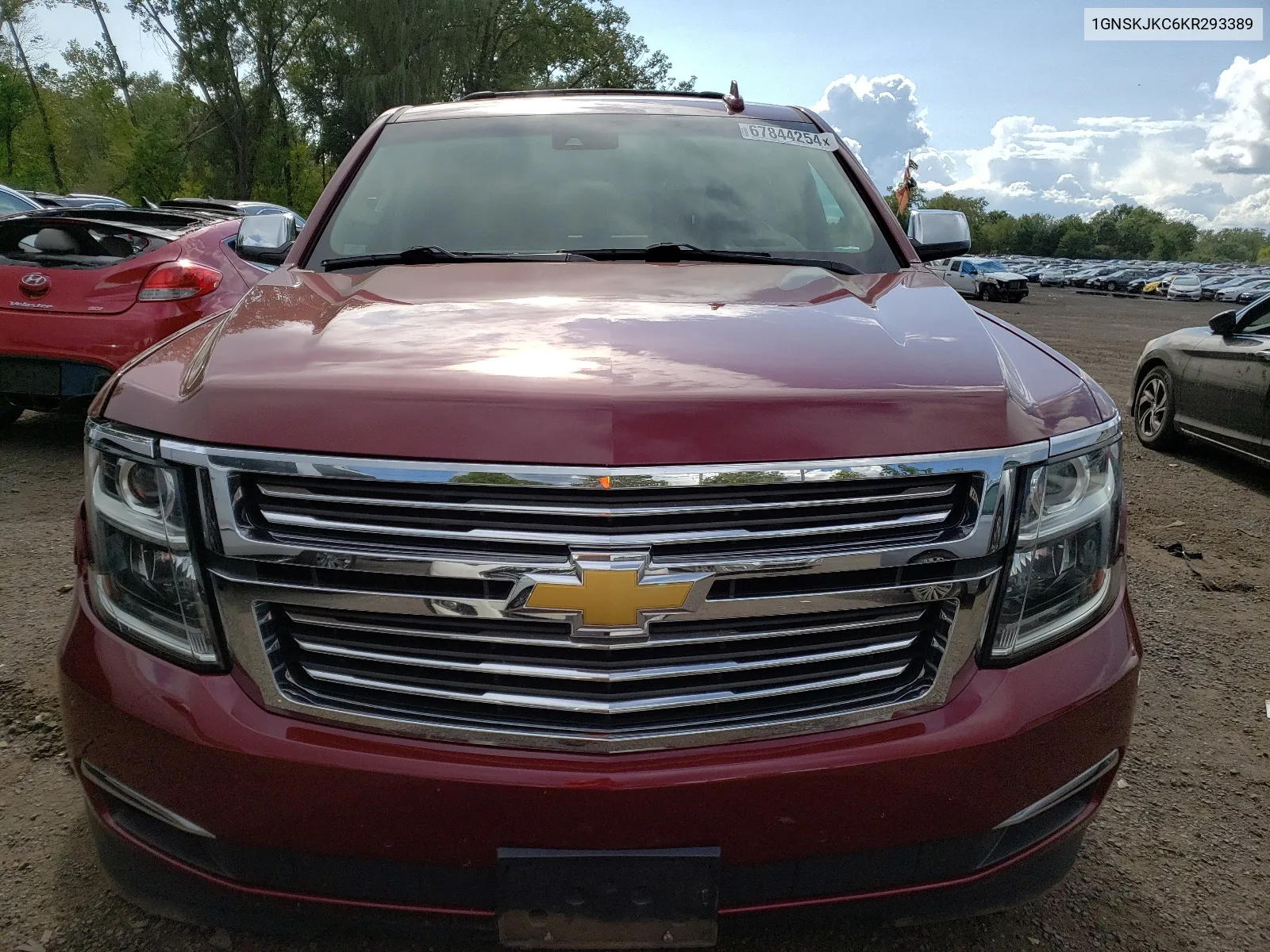 2019 Chevrolet Suburban K1500 Premier VIN: 1GNSKJKC6KR293389 Lot: 67844254