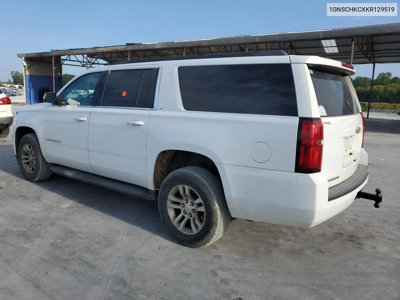 1GNSCHKCXKR129519 2019 Chevrolet Suburban C1500 Lt