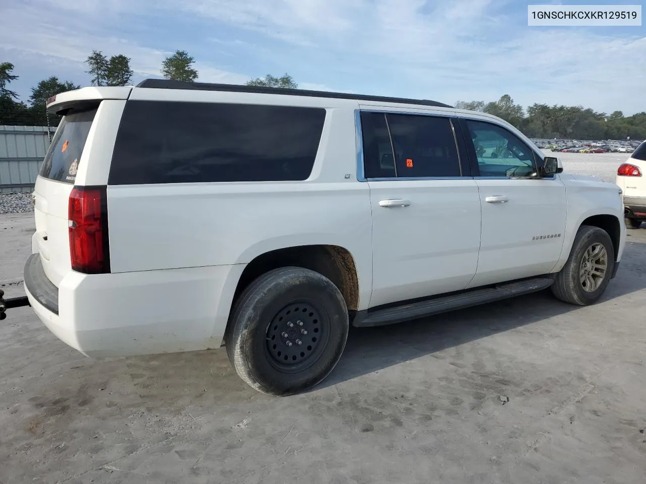 1GNSCHKCXKR129519 2019 Chevrolet Suburban C1500 Lt