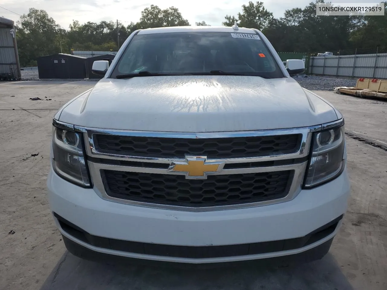 2019 Chevrolet Suburban C1500 Lt VIN: 1GNSCHKCXKR129519 Lot: 69317414