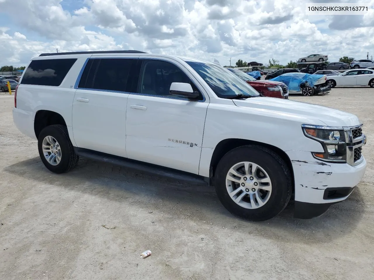 2019 Chevrolet Suburban C1500 Lt VIN: 1GNSCHKC3KR163771 Lot: 69765964