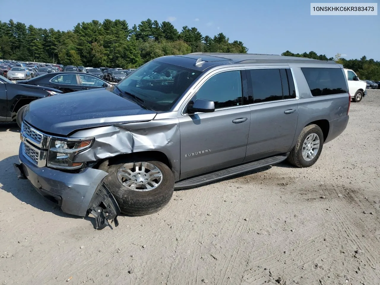 2019 Chevrolet Suburban K1500 Lt VIN: 1GNSKHKC6KR383473 Lot: 71231194