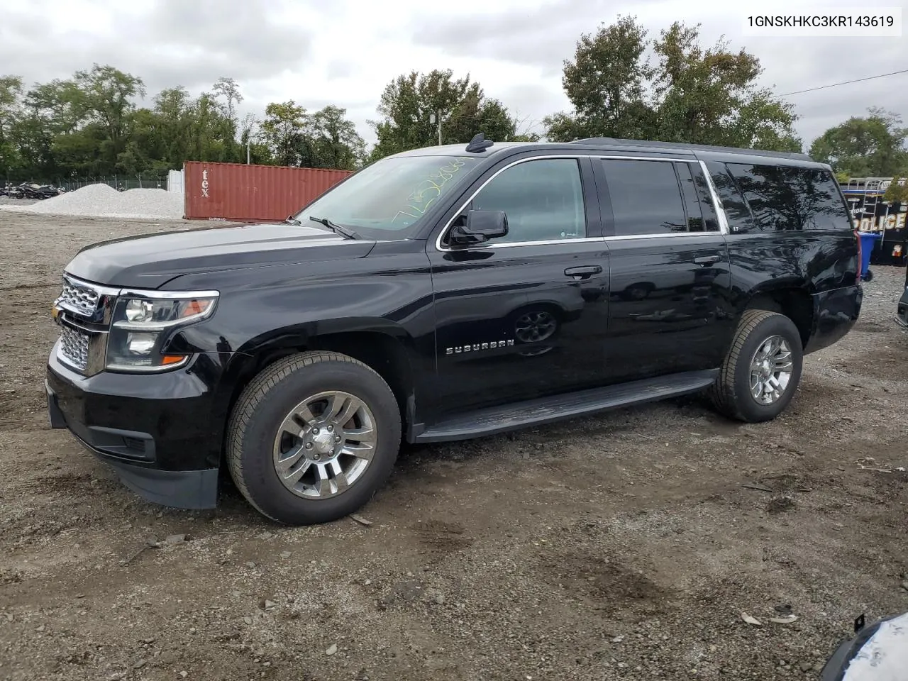 1GNSKHKC3KR143619 2019 Chevrolet Suburban K1500 Lt