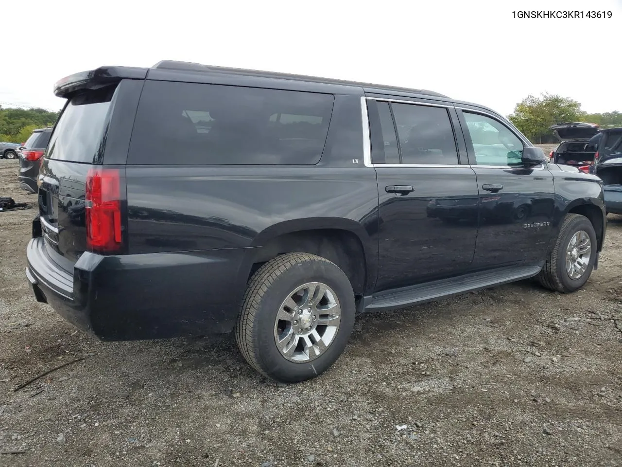 2019 Chevrolet Suburban K1500 Lt VIN: 1GNSKHKC3KR143619 Lot: 72528064