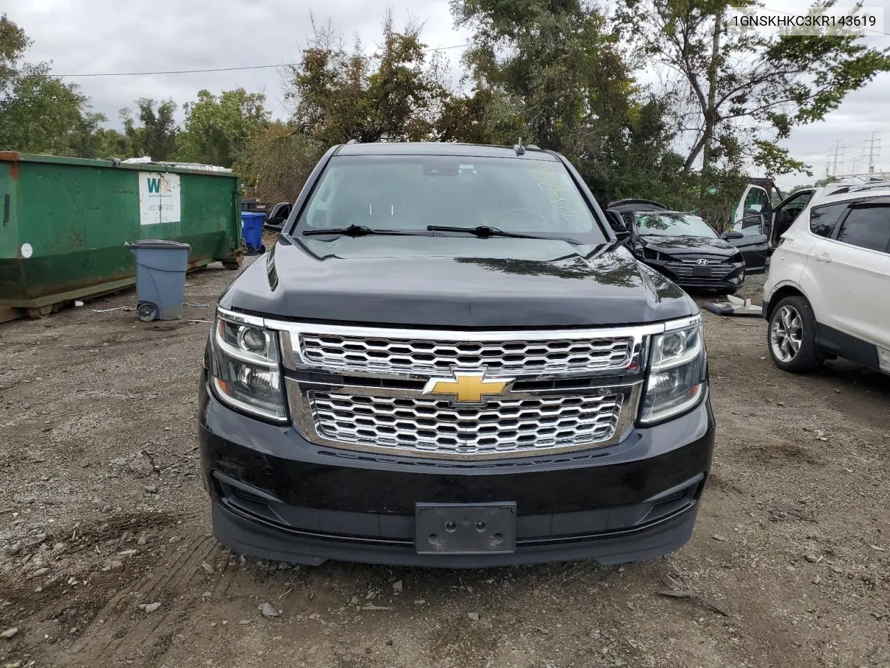 1GNSKHKC3KR143619 2019 Chevrolet Suburban K1500 Lt