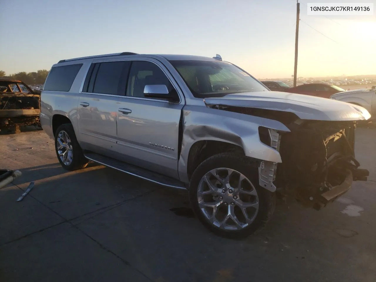 2019 Chevrolet Suburban C1500 Premier VIN: 1GNSCJKC7KR149136 Lot: 72937124