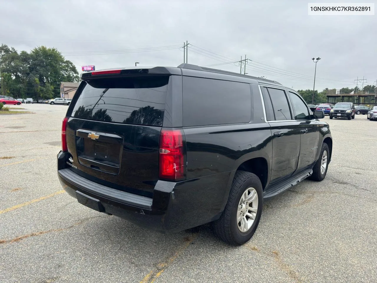 2019 Chevrolet Suburban K1500 Lt VIN: 1GNSKHKC7KR362891 Lot: 73576914