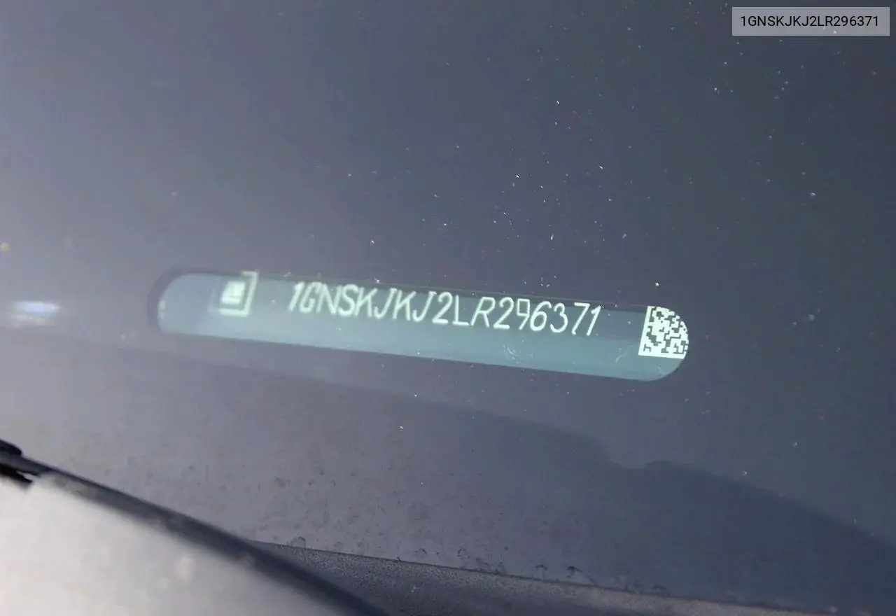 1GNSKJKJ2LR296371 2020 Chevrolet Suburban K1500 Premier
