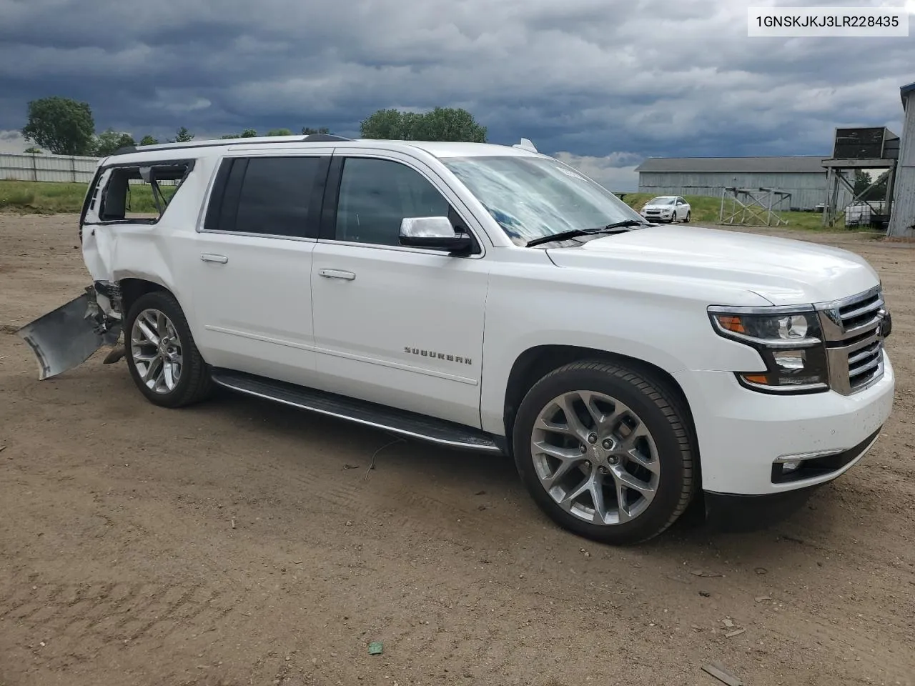 2020 Chevrolet Suburban K1500 Premier VIN: 1GNSKJKJ3LR228435 Lot: 58162724