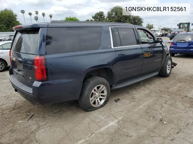 2020 Chevrolet Suburban K1500 Lt VIN: 1GNSKHKC8LR152561 Lot: 61931084