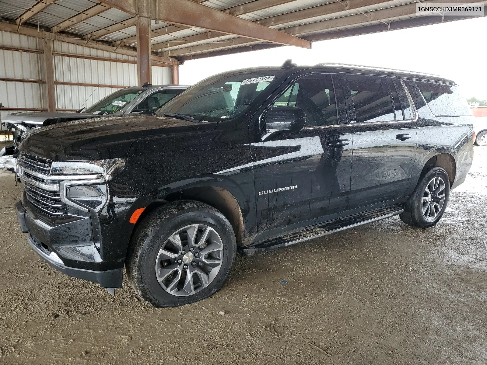 2021 Chevrolet Suburban C1500 Lt VIN: 1GNSCCKD3MR369171 Lot: 65113804