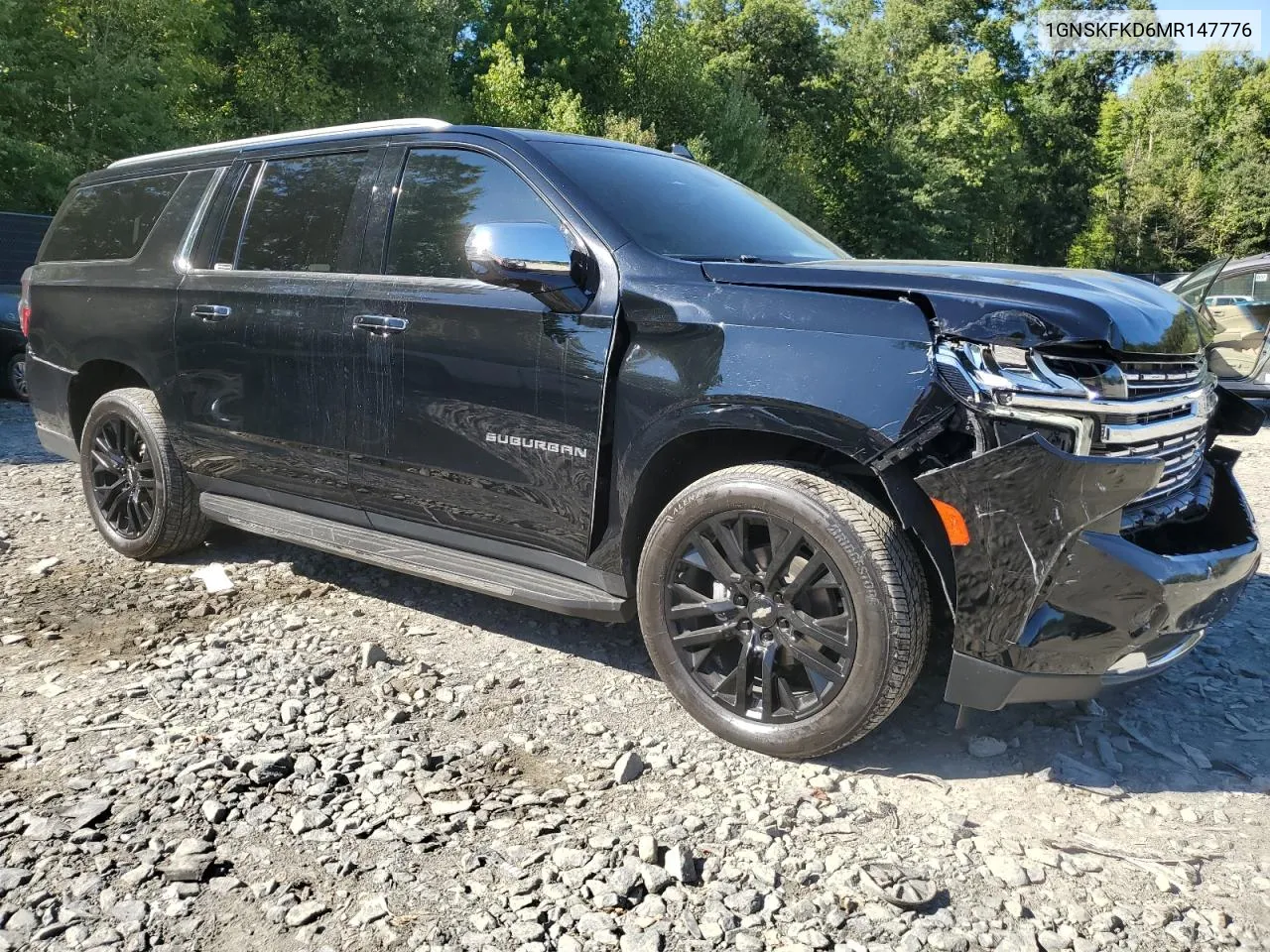 2021 Chevrolet Suburban K1500 Premier VIN: 1GNSKFKD6MR147776 Lot: 69805584