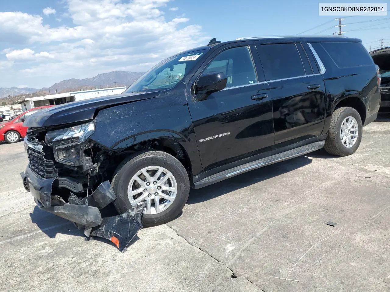 2021 Chevrolet Suburban C1500 Ls VIN: 1GNSCBKD8NR282054 Lot: 70813034