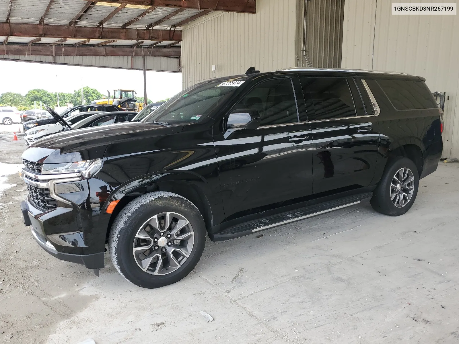 2022 Chevrolet Suburban C1500 Ls VIN: 1GNSCBKD3NR267199 Lot: 61385414