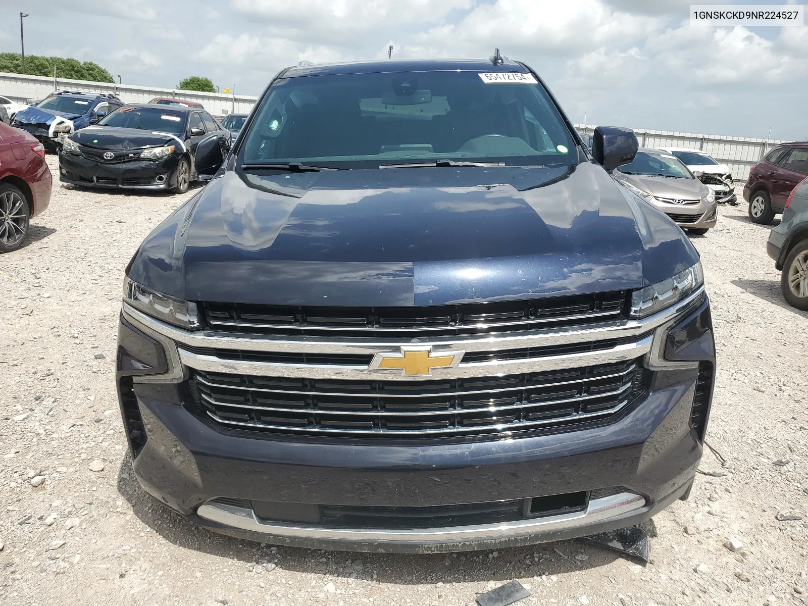 2022 Chevrolet Suburban K1500 Lt VIN: 1GNSKCKD9NR224527 Lot: 65472754