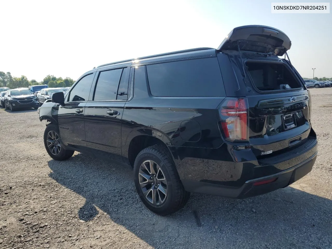 2022 Chevrolet Suburban K1500 Z71 VIN: 1GNSKDKD7NR204251 Lot: 65729664