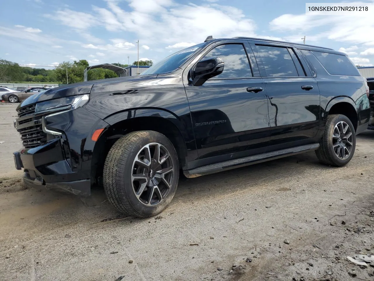 2022 Chevrolet Suburban K1500 Rst VIN: 1GNSKEKD7NR291218 Lot: 67350034