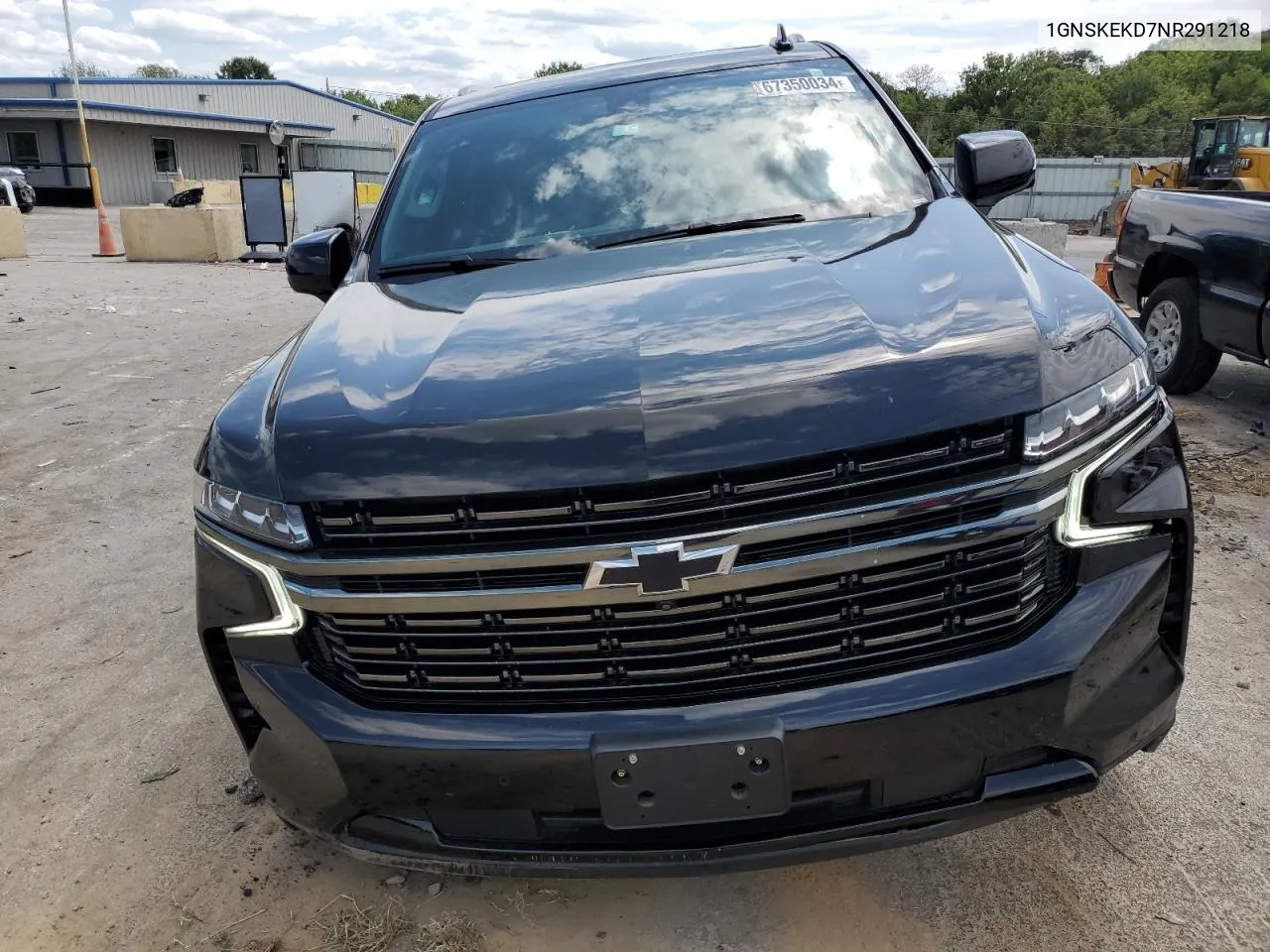 2022 Chevrolet Suburban K1500 Rst VIN: 1GNSKEKD7NR291218 Lot: 67350034