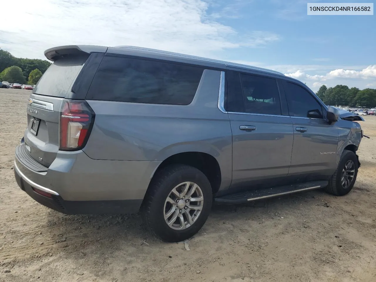 2022 Chevrolet Suburban C1500 Lt VIN: 1GNSCCKD4NR166582 Lot: 70411124