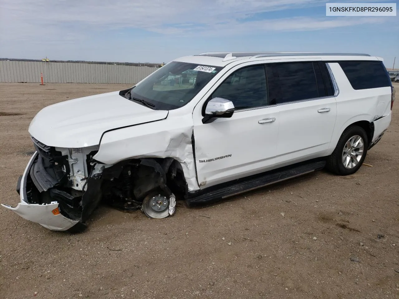 2023 Chevrolet Suburban K1500 Premier VIN: 1GNSKFKD8PR296095 Lot: 51541374