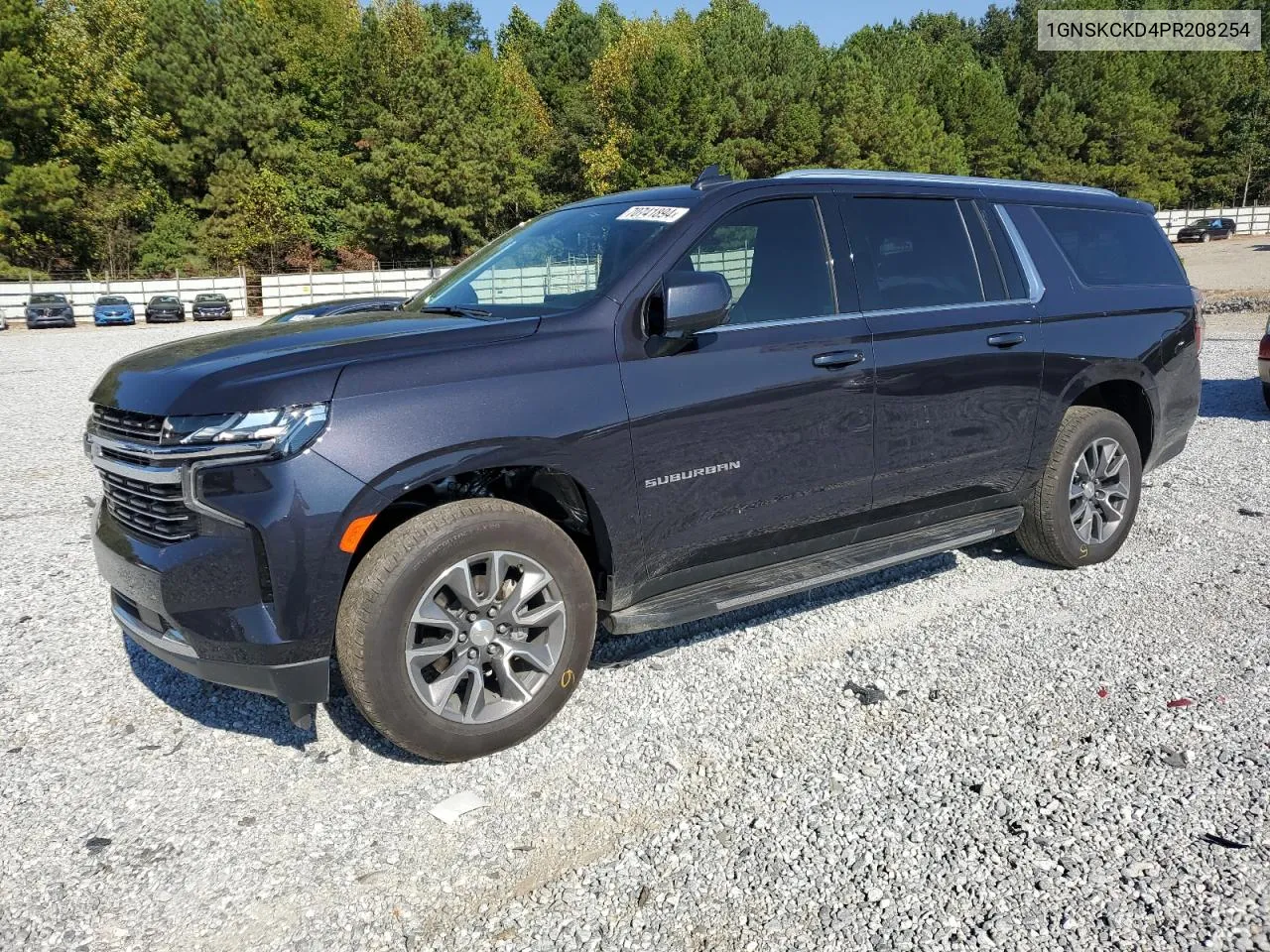 2023 Chevrolet Suburban K1500 Lt VIN: 1GNSKCKD4PR208254 Lot: 70741894