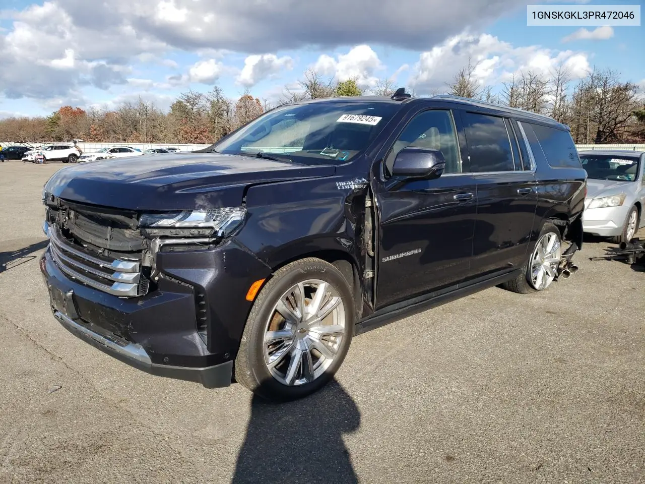 1GNSKGKL3PR472046 2023 Chevrolet Suburban K1500 High Country