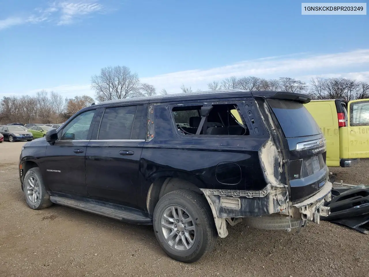 1GNSKCKD8PR203249 2023 Chevrolet Suburban K1500 Lt