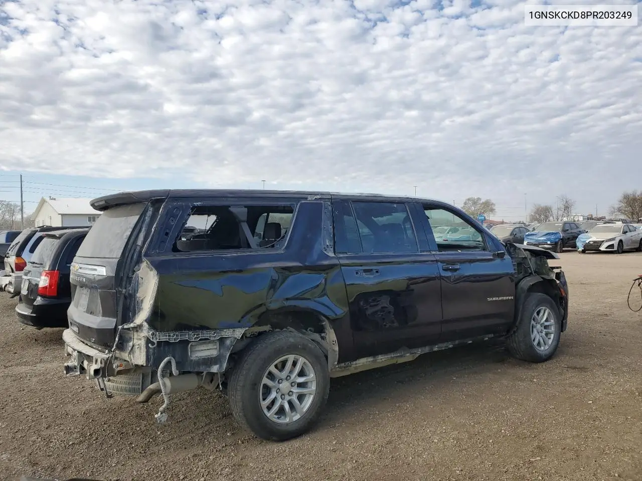 1GNSKCKD8PR203249 2023 Chevrolet Suburban K1500 Lt