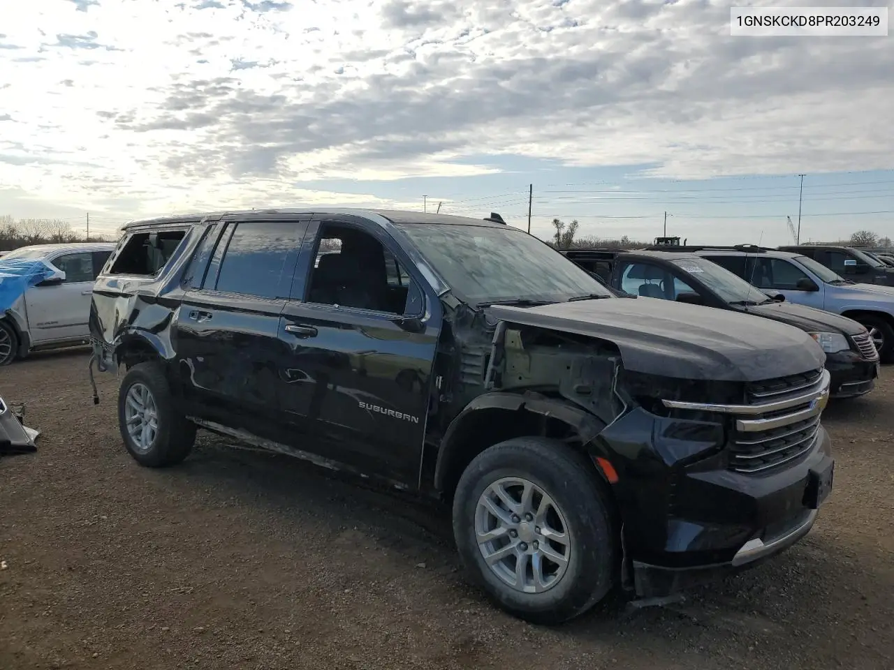 1GNSKCKD8PR203249 2023 Chevrolet Suburban K1500 Lt