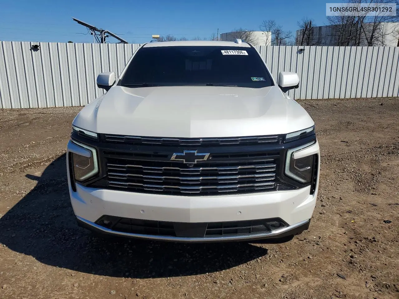 1GNS6GRL4SR301292 2025 Chevrolet Suburban K1500 High Country