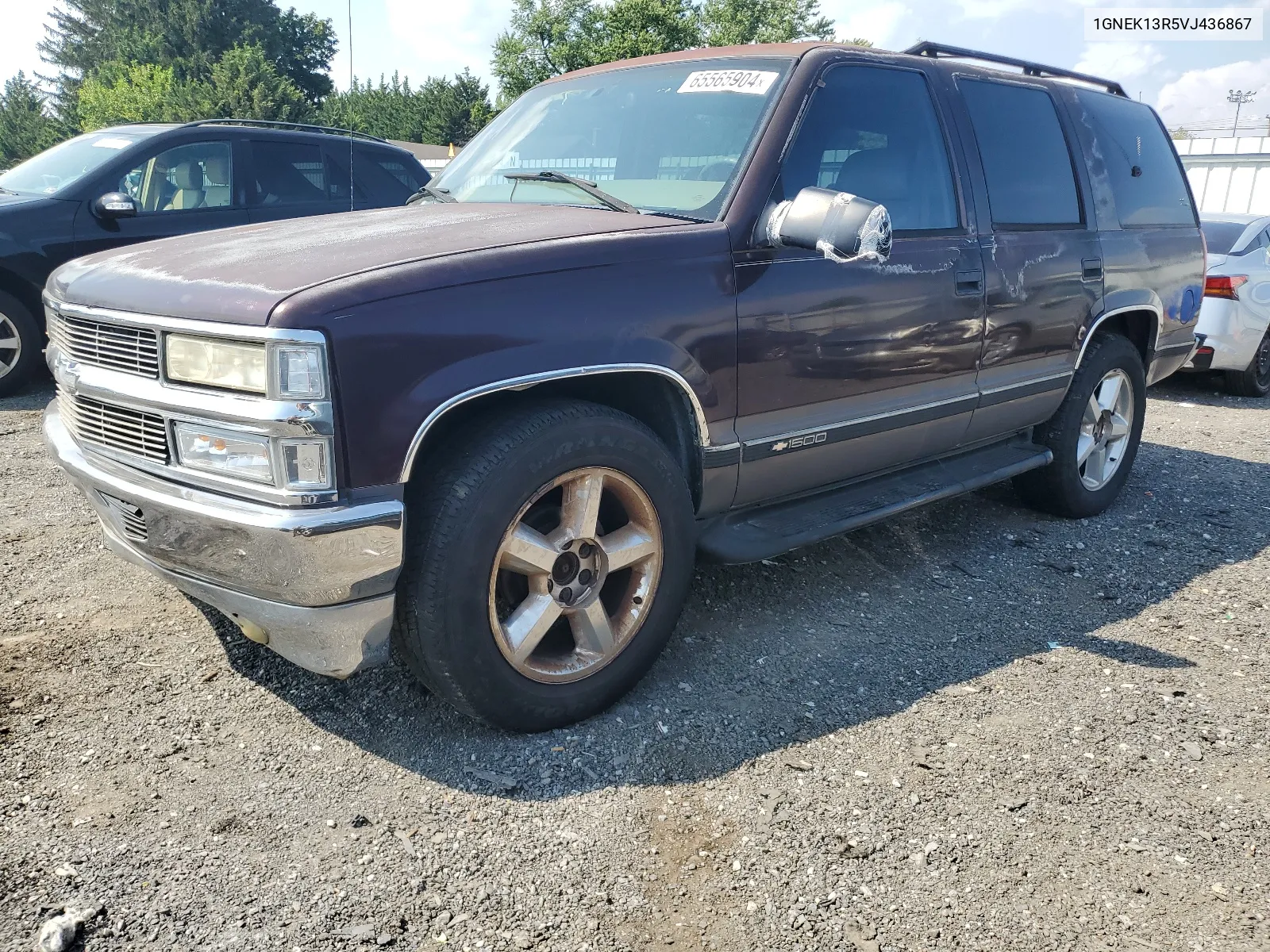 1997 Chevrolet Tahoe K1500 VIN: 1GNEK13R5VJ436867 Lot: 65565904