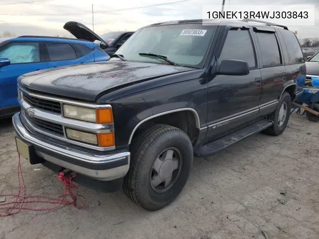 1998 Chevrolet Tahoe K1500 VIN: 1GNEK13R4WJ303843 Lot: 56234284