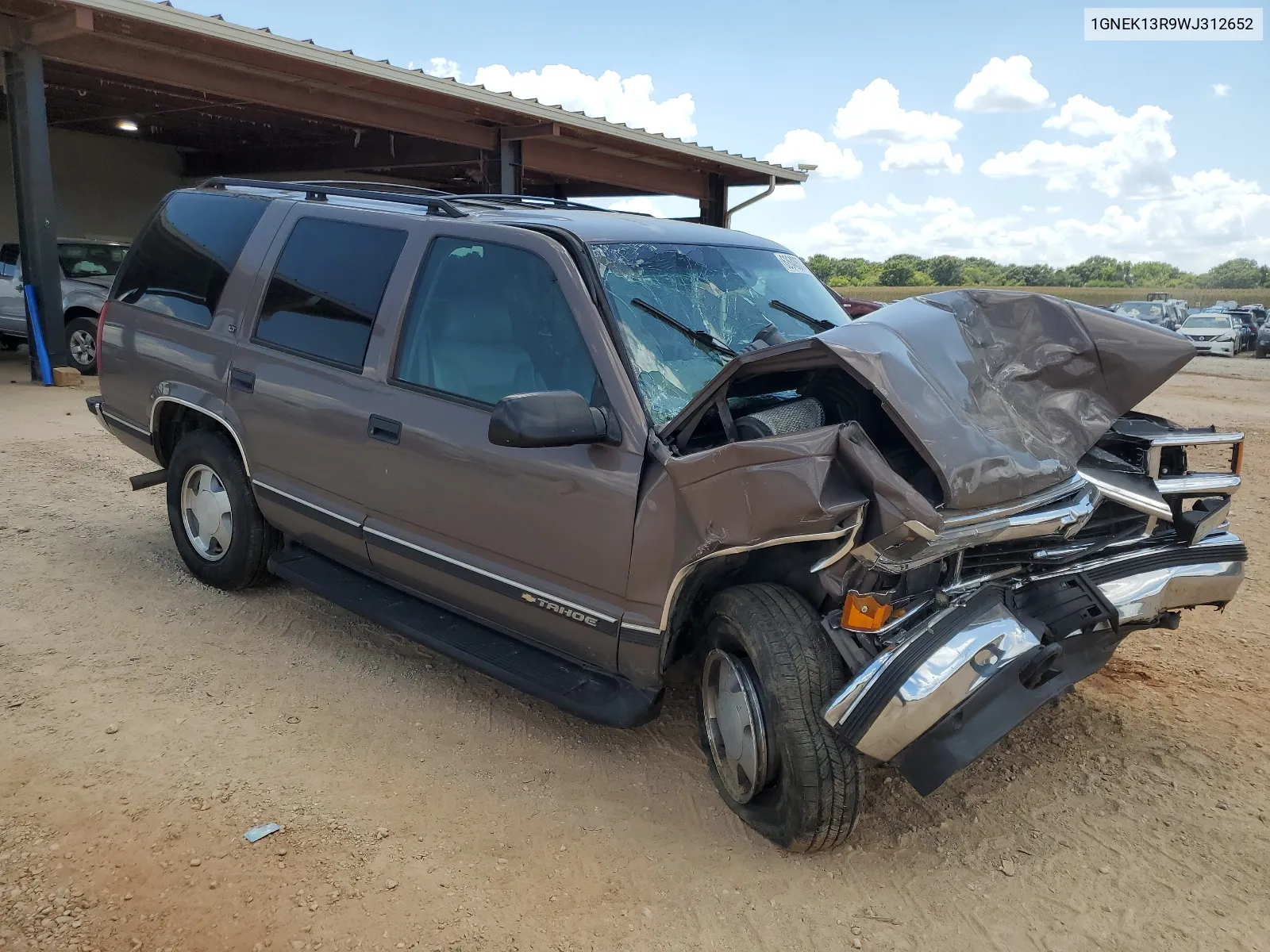 1998 Chevrolet Tahoe K1500 VIN: 1GNEK13R9WJ312652 Lot: 62640574