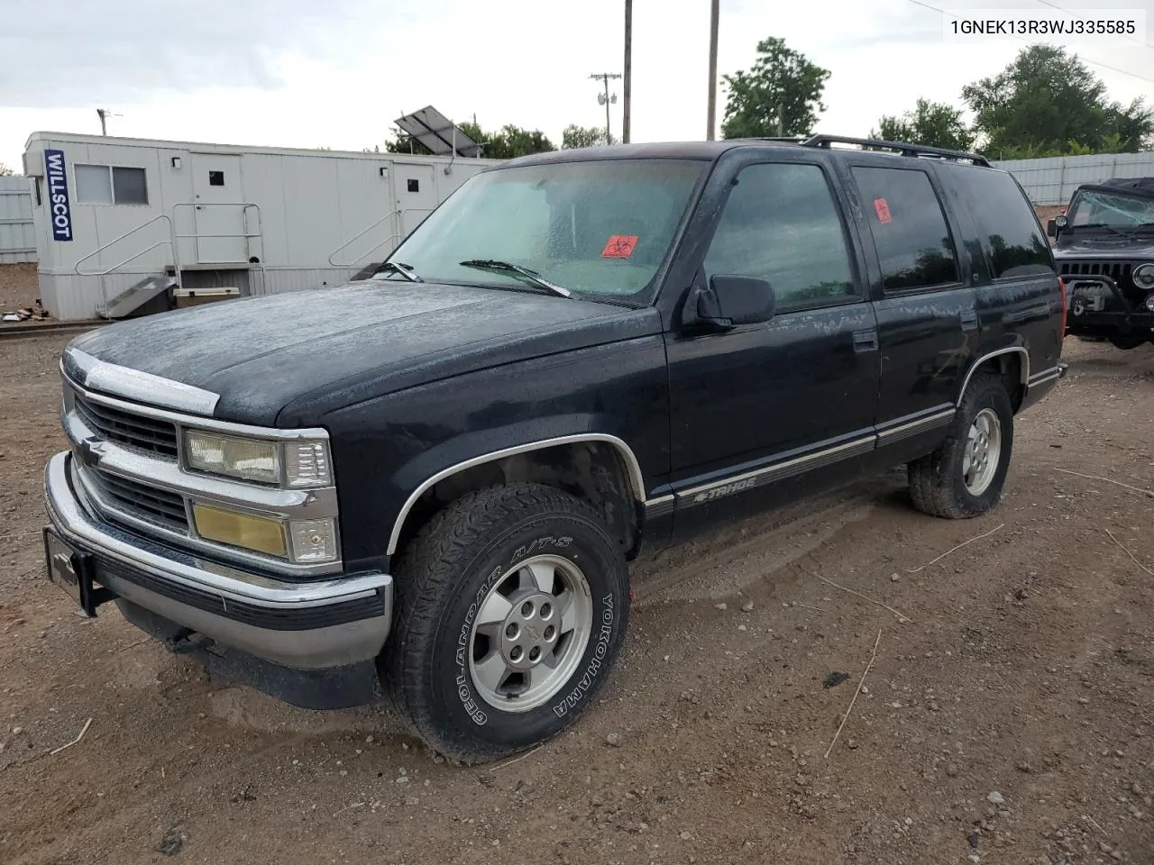 1998 Chevrolet Tahoe K1500 VIN: 1GNEK13R3WJ335585 Lot: 63410274