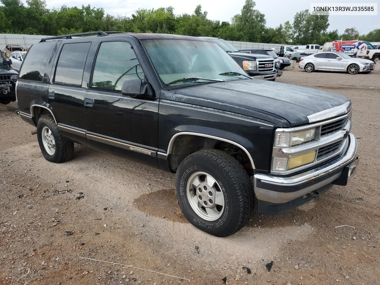 1998 Chevrolet Tahoe K1500 VIN: 1GNEK13R3WJ335585 Lot: 63410274