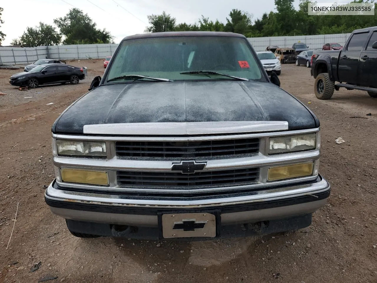 1998 Chevrolet Tahoe K1500 VIN: 1GNEK13R3WJ335585 Lot: 63410274