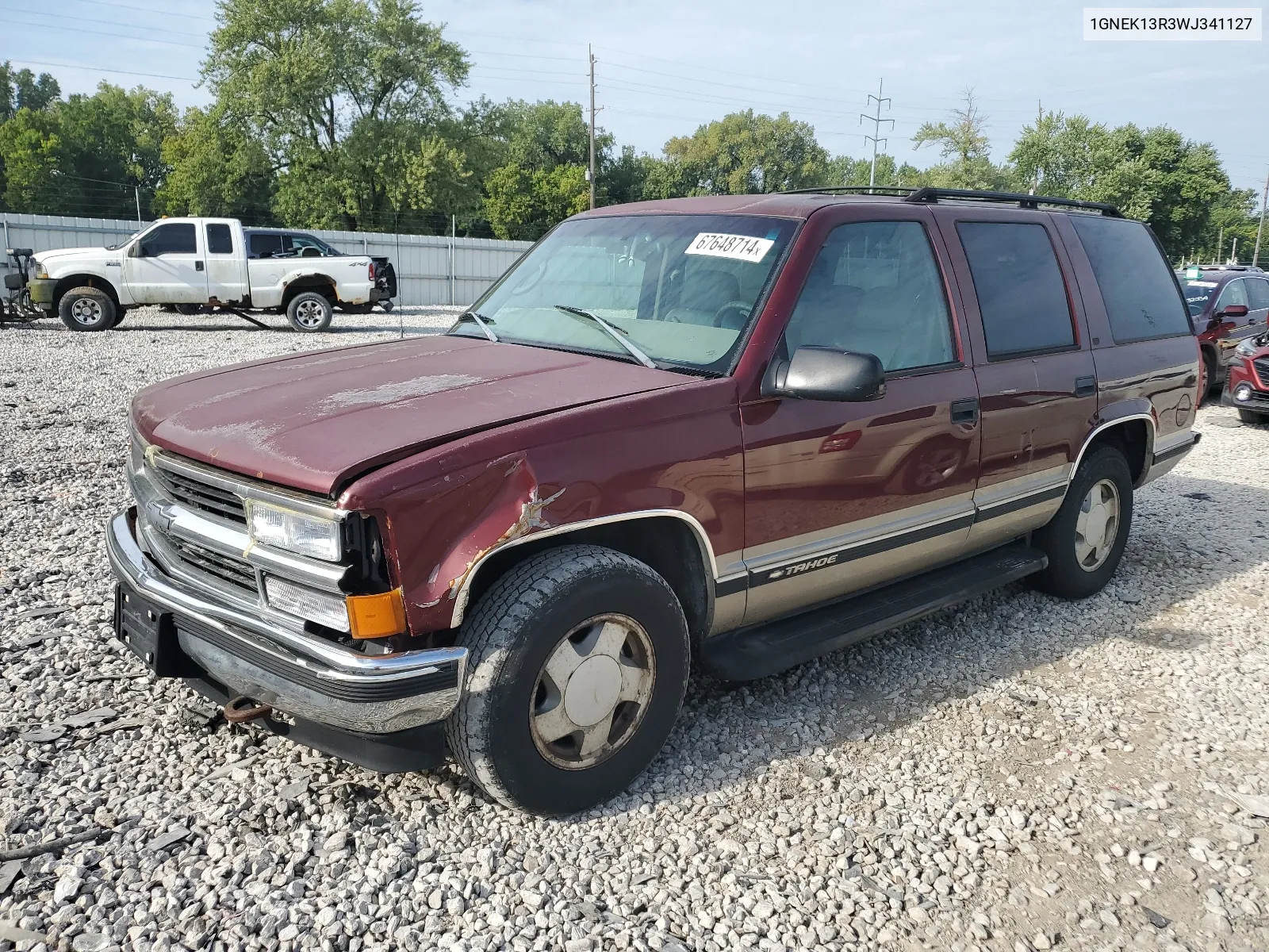 1GNEK13R3WJ341127 1998 Chevrolet Tahoe K1500