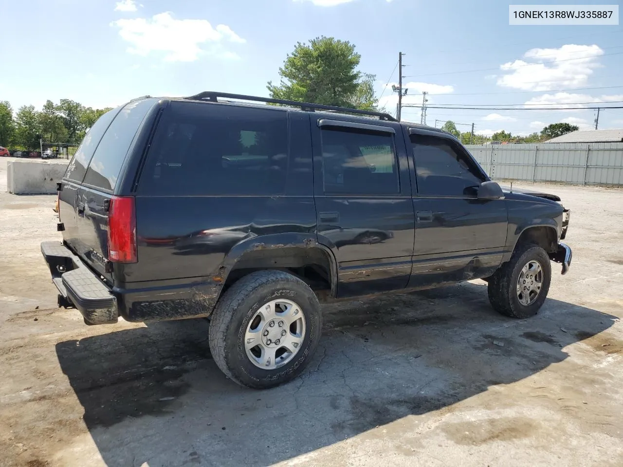 1998 Chevrolet Tahoe K1500 VIN: 1GNEK13R8WJ335887 Lot: 68832814