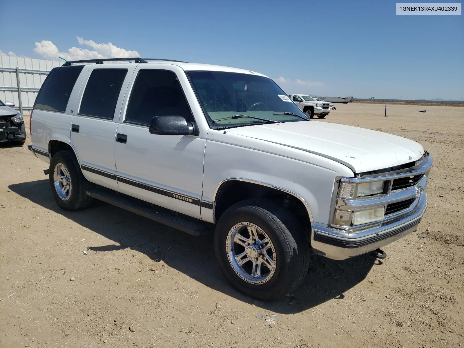 1999 Chevrolet Tahoe K1500 VIN: 1GNEK13R4XJ402339 Lot: 60524884