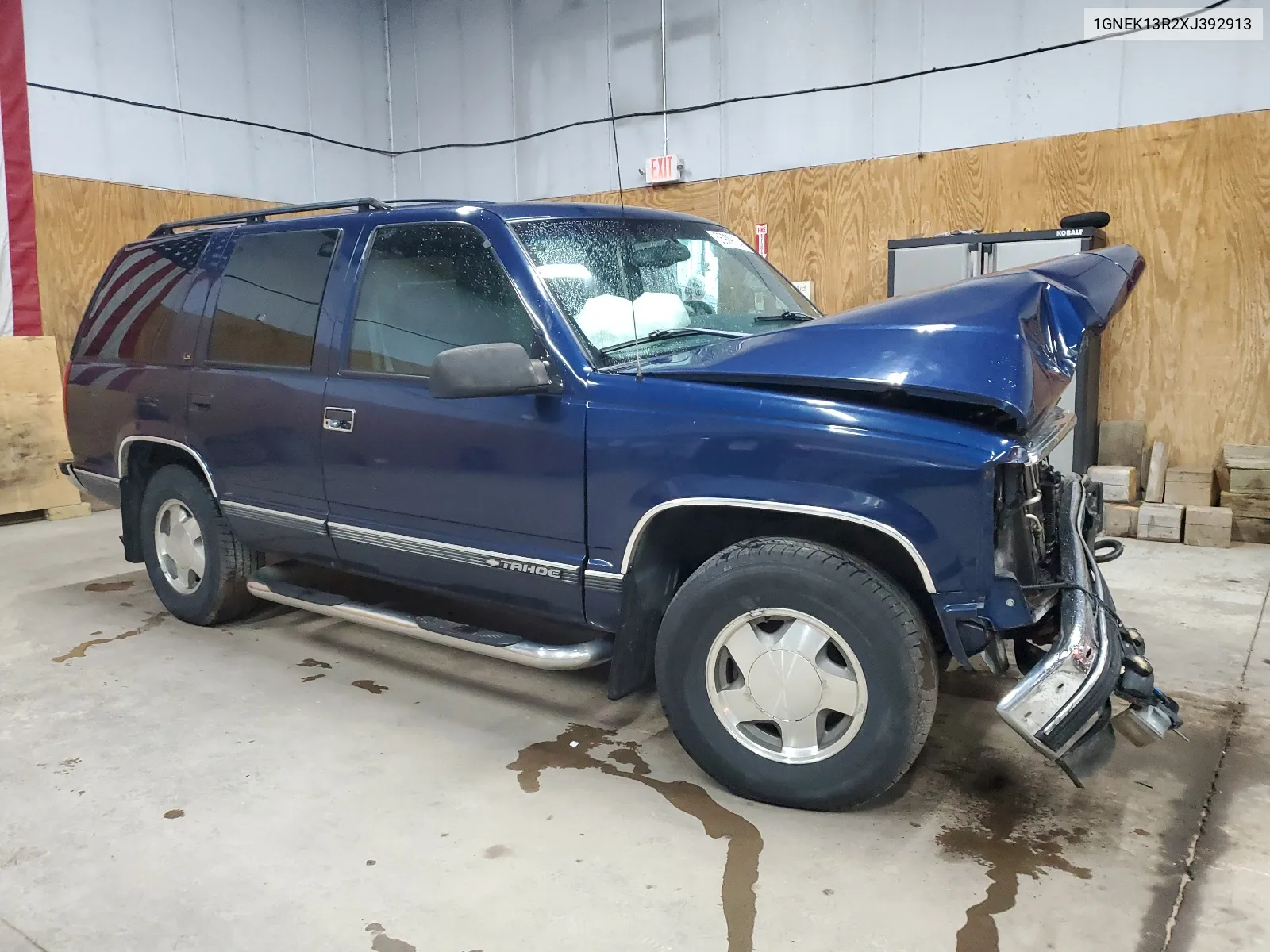 1999 Chevrolet Tahoe K1500 VIN: 1GNEK13R2XJ392913 Lot: 66909704