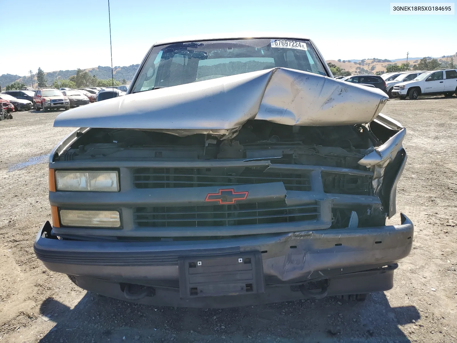 1999 Chevrolet Tahoe K1500 VIN: 3GNEK18R5XG184695 Lot: 67697224