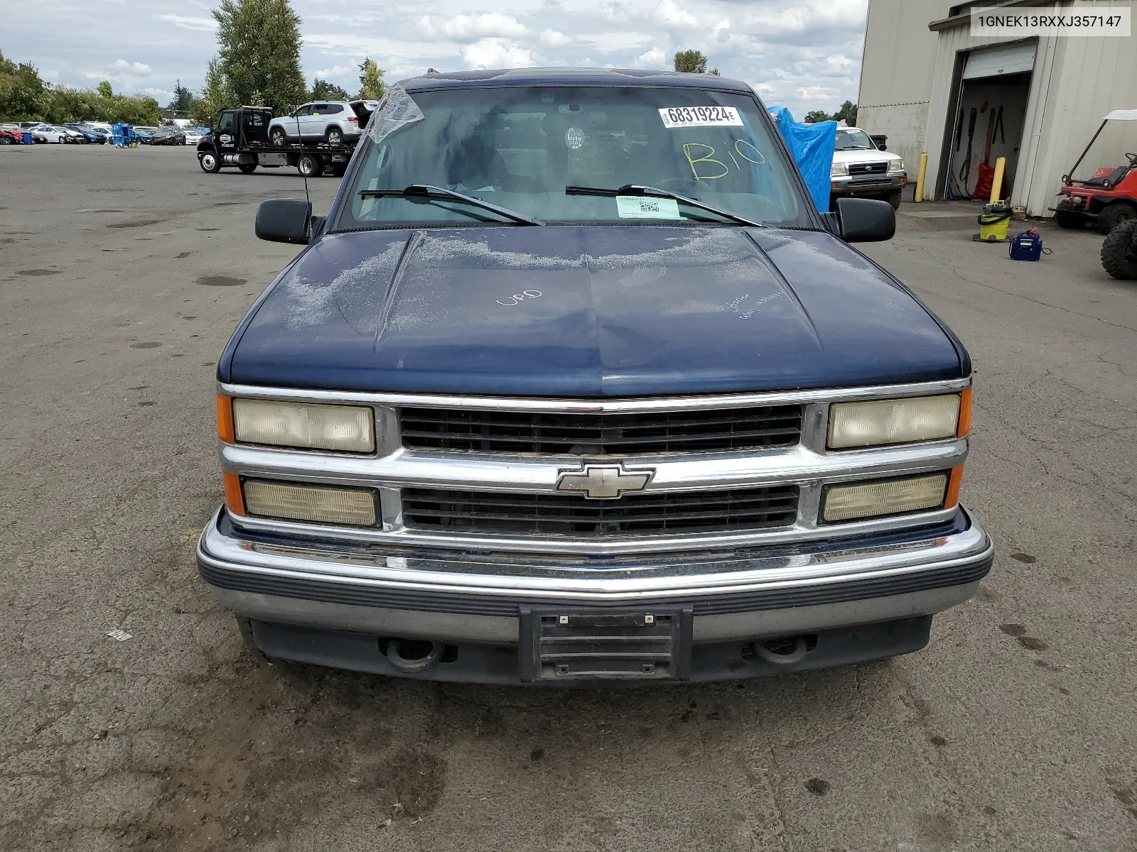 1999 Chevrolet Tahoe K1500 VIN: 1GNEK13RXXJ357147 Lot: 68319224