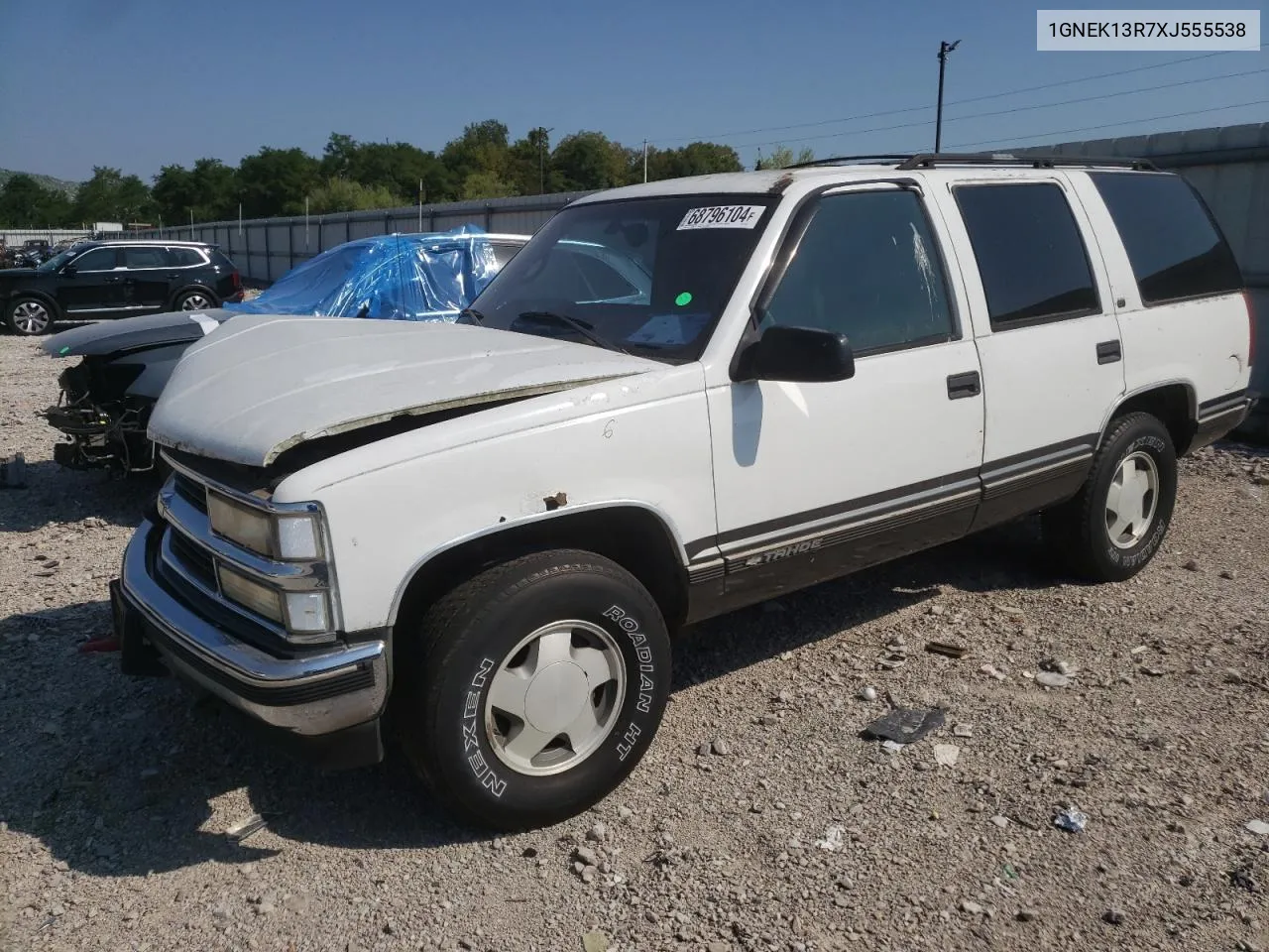 1999 Chevrolet Tahoe K1500 VIN: 1GNEK13R7XJ555538 Lot: 68796104