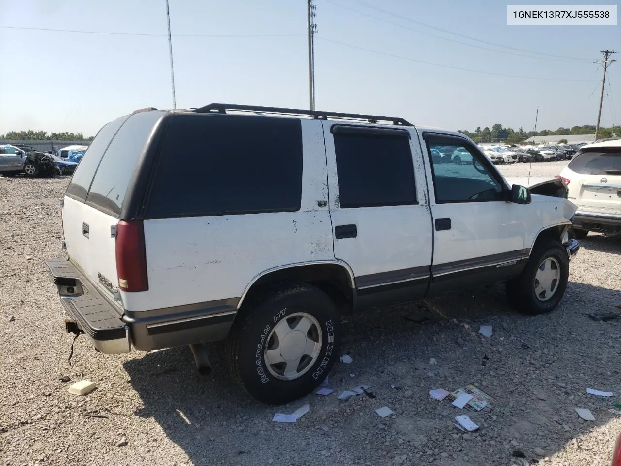 1999 Chevrolet Tahoe K1500 VIN: 1GNEK13R7XJ555538 Lot: 68796104